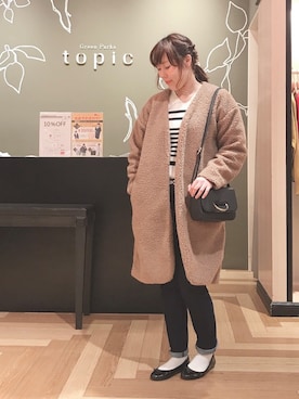 こながたさん（レディース・158cm）の冬コーディネート