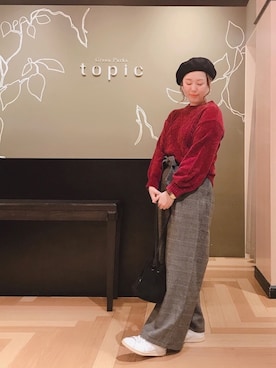 こながたさん(レディース・158cm)の冬コーディネート