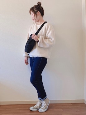 こながたさん（レディース・158cm）の冬コーディネート