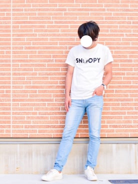 「jiggys shop（ジギーズショップ）のアイテム（パンツ）」を使った、kai24さん（メンズ・178cm）の秋コーディネート