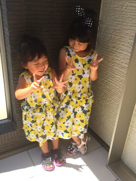 のれる⭐️さん(キッズ・120cm)の夏コーディネート