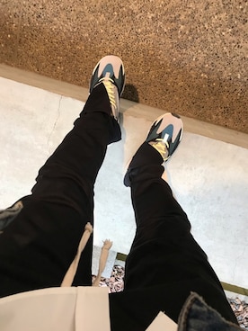 「yeezy boost 700」｜T6さん（メンズ・175cm）の春コーディネート