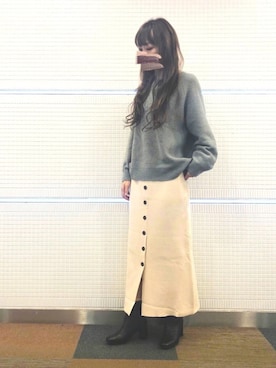 Wendyさん（レディース・162cm）の冬コーディネート