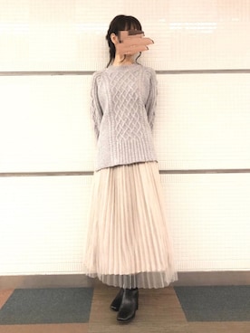 Wendyさん(レディース・162cm)の冬コーディネート