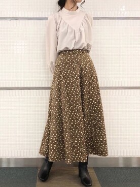 Wendyさん（レディース・162cm）の秋コーディネート