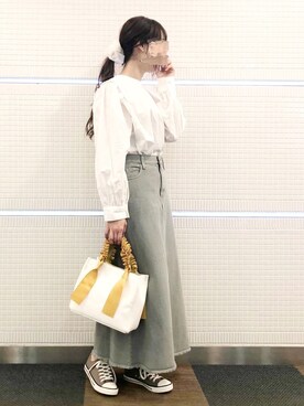 Wendyさん（レディース・162cm）の春コーディネート