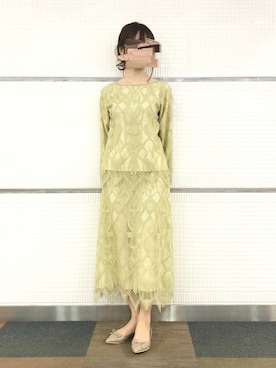 Wendyさん（レディース・162cm）の春コーディネート