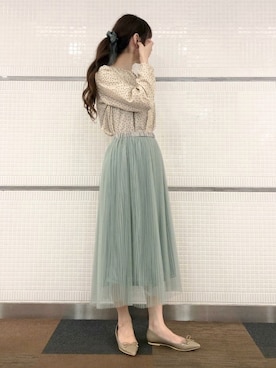 Wendyさん（レディース・162cm）の春コーディネート