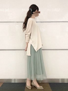 Wendyさん（レディース・162cm）の春コーディネート