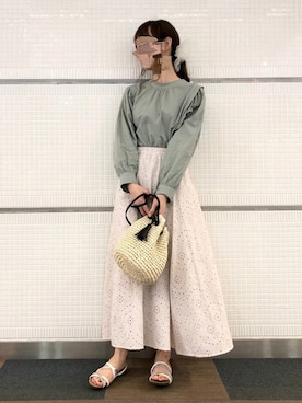 Wendyさん（レディース・162cm）の春コーディネート