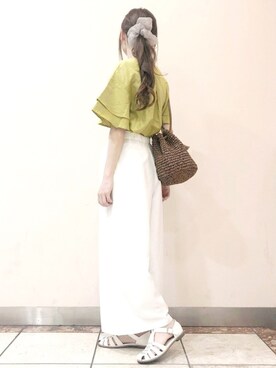 Wendyさん（レディース・162cm）の春コーディネート