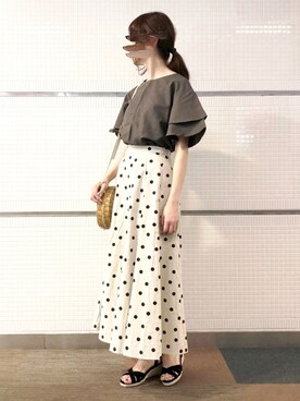 Wendyさん（レディース・162cm）の春コーディネート