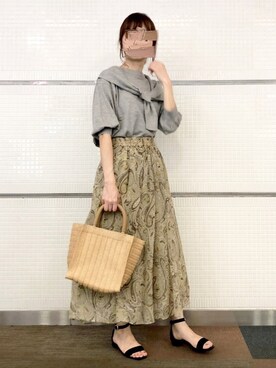 Wendyさん（レディース・162cm）の春コーディネート