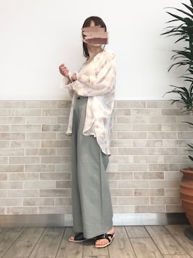 Wendyさん（レディース・162cm）の夏コーディネート