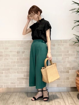 Wendyさん（レディース・162cm）の夏コーディネート