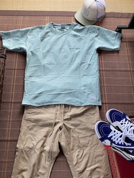 「RVCA（ルーカ）のアイテム（帽子）」を使った、Kentaさん（メンズ・174cm）の夏コーディネート