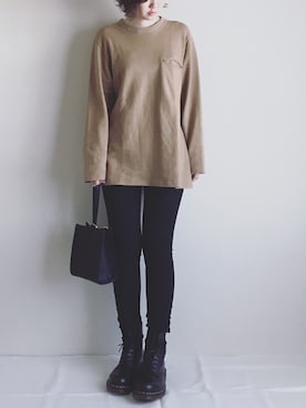 ACHさん（レディース・166cm）の冬コーディネート