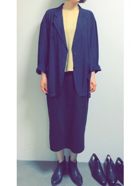 ACHさん（レディース・166cm）の秋コーディネート