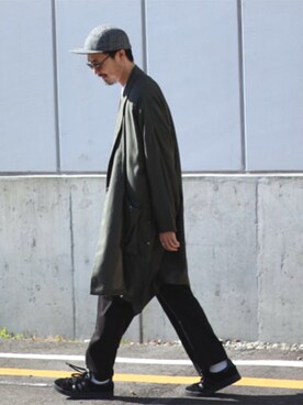 「THEE（シー）のアイテム」を使った、m.fujiiさん（メンズ・181cm）の冬コーディネート
