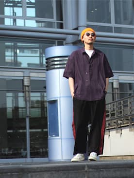 「THEE（シー）のアイテム」を使った、m.fujiiさん（メンズ・181cm）の春コーディネート