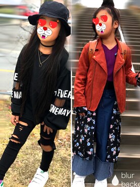 「CIAOPANIC TYPY（チャオパニックティピー）のアイテム（ジャケット/アウター、オレンジ系）」を使った、RARさん（レディース）の春コーディネート