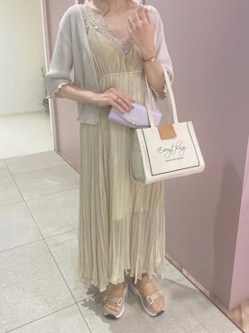 「Samantha Thavasa Petit Choice（サマンサタバサ　プチチョイス）のアイテム（バッグ）」を使った、PC錦糸町パルコ店さん（レディース・160cm）の夏コーディネート