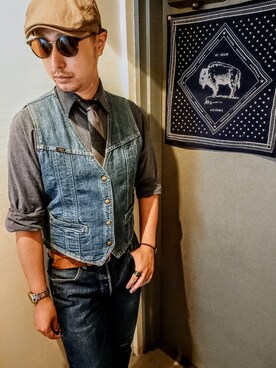 デニムベスト の人気ファッションコーディネート Wear