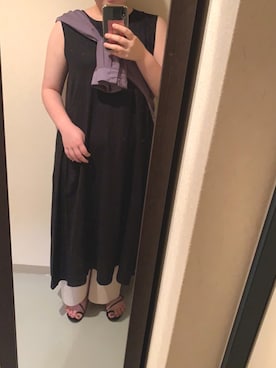 「アイテム（ワンピース/ドレス）」を使った、yukkoさん（レディース・164cm・10代）の夏コーディネート