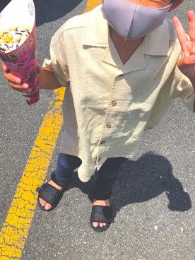 「アイテム（サンダル）」を使った、soumaさん（キッズ・110cm）の夏コーディネート