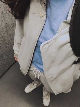 「NICOLE（ニコル）のアイテム（ジャケット/アウター）」を使った、７さん（レディース・156cm）の春コーディネート