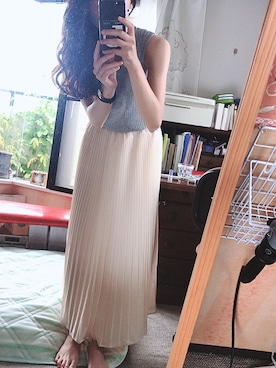 7さん(レディース・156cm)の夏コーディネート