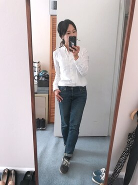 「rollie（ローリー）のアイテム」を使った、𝒩𝑒𝓀𝑜さん（レディース・145cm）の冬コーディネート