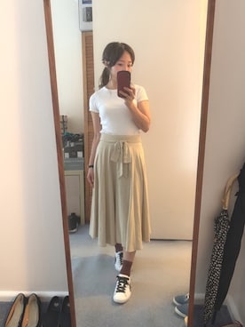 「gorman（ゴーマン）のアイテム」を使った、𝒩𝑒𝓀𝑜さん（レディース・145cm）の冬コーディネート