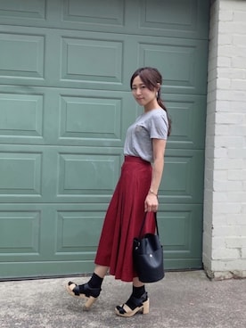 「Etam（エタム）のアイテム」を使った、𝒩𝑒𝓀𝑜さん（レディース・145cm）の冬コーディネート