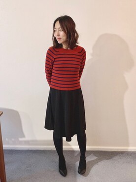 「ECCO」｜「アイテム（ワンピース/ドレス）」を使った、𝒩𝑒𝓀𝑜さん（レディース・145cm）の夏コーディネート