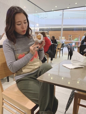 「MUJI」｜「アイテム（腕時計）」を使った、𝒩𝑒𝓀𝑜さん（レディース・145cm）の夏コーディネート