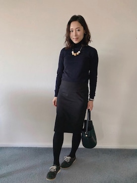 「MUJI」｜「アイテム（アクセサリー）」を使った、𝒩𝑒𝓀𝑜さん（レディース・145cm）の夏コーディネート