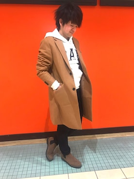 トトロさん(メンズ・170cm)の冬コーディネート