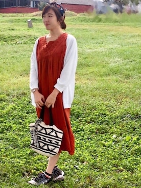 「LUKIA（ルキア）のアイテム」を使った、りこさん（レディース・157cm）の秋コーディネート