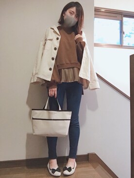 りこさん（レディース・157cm）の春コーディネート