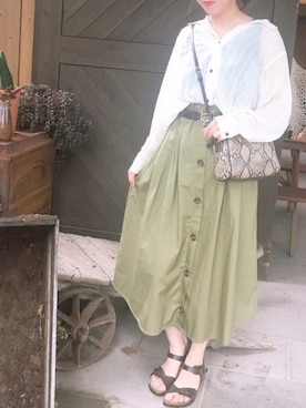 りこさん(レディース・157cm)の夏コーディネート