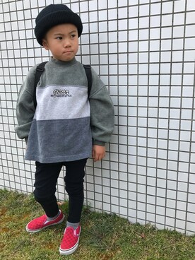 「BEAUTY&YOUTH UNITED ARROWS(ビューティーアンドユースユナイテッドアローズ)のアイテム」を使った、na♡さん(キッズ・110cm)の冬コーディネート