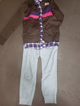 「ROXY（ロキシー）のアイテム（その他アウター）」を使った、yukiさん（レディース・158cm）の春コーディネート