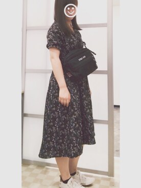 「FUN（ファン）のアイテム（ワンピース/ドレス）」を使った、ぴょんたさん（レディース・157cm）の夏コーディネート