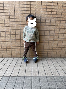 「オフィシャルチーム」｜H．Ｙさん（キッズ・80cm）の冬コーディネート