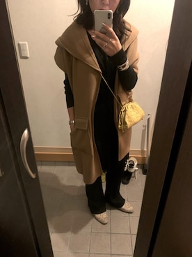 「アイテム（スリッポン）」を使った、ありささん（レディース・167cm・20代）の秋コーディネート