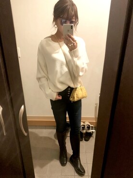 「STELLAR　HOLLYWOOD（ステラハリウッド）のアイテム」を使った、ありささん（レディース・167cm）の秋コーディネート