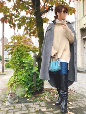 「STATE OF ESCAPE（ステートオブエスケープ）のアイテム」を使った、ありささん（レディース・167cm）の秋コーディネート