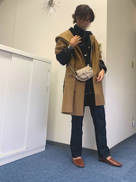 「COLONY 2139（コロニートゥーワンスリーナイン）のアイテム（その他アウター）」を使った、ありささん（レディース・167cm）の秋コーディネート