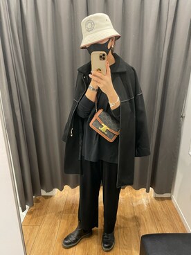 「Dr. Martens（ドクターマーチン）のDr.Martens  CHELSEA BOOT（ブーツ）」を使った、ありささん（レディース・167cm）の冬コーディネート